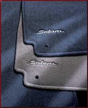 PT2060608021 - : Solara Coupe Carpeted Floor Mats - Dark Stone for Toyota: Solara Image