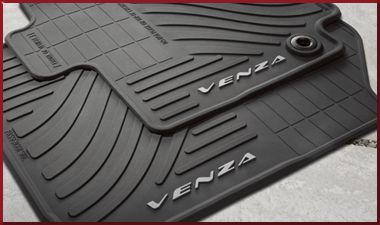 PT2060T14120 - : 2015 Toyota Venza - Floor Mats, All-Weather, Set Of Four, Black for Toyota: Venza Image