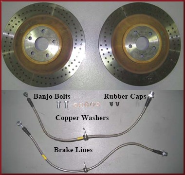 PTR0921080 - : TRD Performance Brake Kit for Scion: tC Image