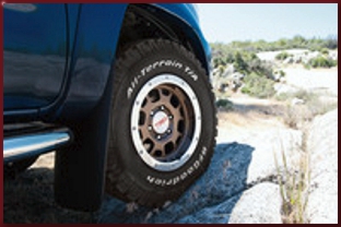 PTR1835090 - : TRD 16" Off-Road Beadlock-Style Wheels - Black for Toyota: FJ Cruiser, Tacoma Image