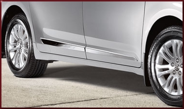 PT29A08100 - Body: Moldings, Lower Door,Bright Chrome for Toyota: Sienna Image