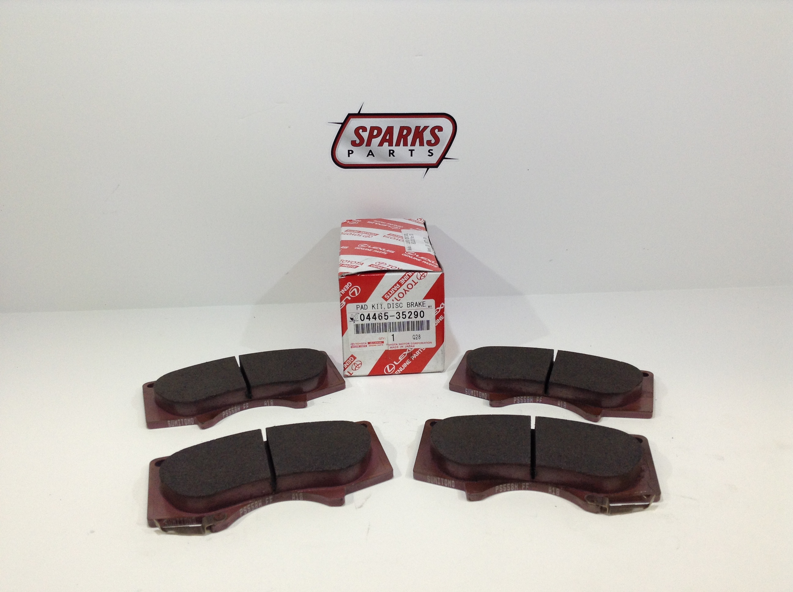 446535290 - Brakes: Front Pads for Toyota: 4Runner, FJ Cruiser, Sequoia, Tundra Image