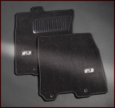 PT2063509011 - : Carpeted Floor Mats - Charcoal for Toyota: FJ Cruiser Image