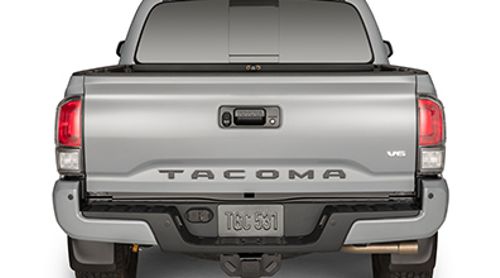 thumbnail image 2 of OEM Toyota PT948-35220-03 TRD Pro Bedside Letter Inserts For 2022-2023 Tacoma – Black & Red (Pair) 2 of 6
