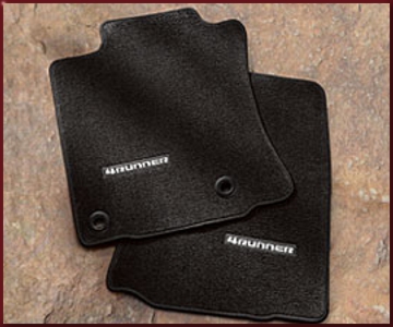 PT2088919020 - : 2013-2024 Toyota 4Runner - 4runner Floor Mats Black STP3 for Toyota Image