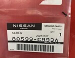 80599C993A - Body: Screw and Washer. for Nissan Image