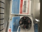 8W48PL4100B - : Valve Stem Caps - Side - Black for Honda Image