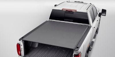 85631628 - Body: Bed Tonneau, Soft Roll-Up W/Gmc Logo for GMC: Sierra 2500 HD, Sierra 3500 HD Image