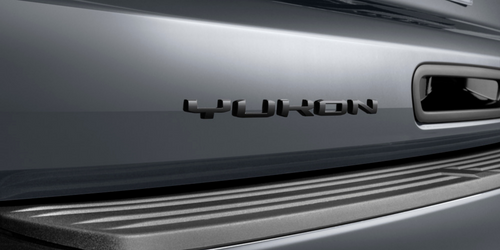 86543264 - Exterior: GMC Yukon Emblem Kit, Black for GMC: Yukon, Yukon XL Image