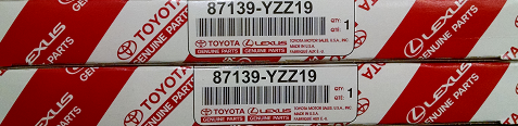 87139YZZ192 - : 2 Pack of Genuine Toyota Cabin Air Filters for Toyota Image