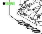 1717631130 - Engine: Intake Manifold Gasket for Toyota: Avalon, Camry, Highlander, Sienna, Tacoma Image