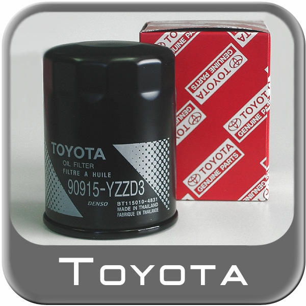 90915YZZS110 - : OIL FILTER for Toyota Image