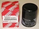 90915YZZF1 - : 1984-2015 Toyota - Oil Filter for Scion: tC, xB | Toyota: Camry, Celica, Corolla, Echo, Highlander, Matrix, MR2, RAV4, Solara Image