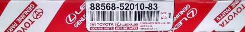 8856852010832 - : 2 Pack of Genuine Toyota Cabin Air Filters for Toyota Image