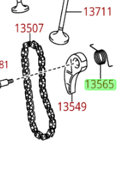2008-2024 Toyota - Tensioner Spring - Toyota (13565-0T020)