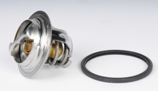 12622410 - Cooling System: Thermostat for Buick: LaCrosse, Regal, Verano | Chevrolet: Captiva Sport, Cavalier, Classic, Cobalt, Equinox, HHR, Impala, Malibu | GMC: Terrain | Oldsmobile: Alero | Pontiac: G5, G6, Grand Am, Solstice, Sunfire | Saturn: Aura, Ion, L100, L200, L300, LS, LS1, LW1, LW200, Sky, Vue Image