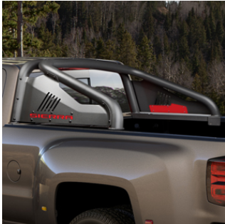 84359143 - Exterior: Sport Bar Package - Black With Sierra Script for GMC: Sierra 1500, Sierra 1500 Limited, Sierra 2500 HD, Sierra 3500 HD Image