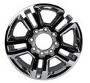 84341233 - Suspension: Wheel, Alloy for Chevrolet: Silverado 2500 HD, Silverado 3500 HD | GMC: Sierra 2500 HD, Sierra 3500 HD Image