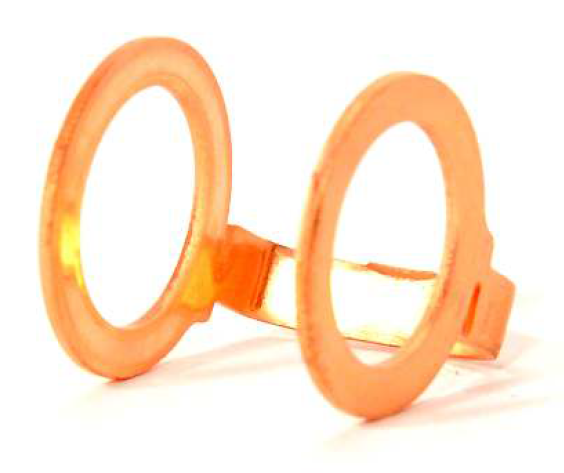 97331137 - : Turbocharger Oil Feed Pipe Gasket for Chevrolet: Express 2500, Express 3500, Express 4500, Silverado 2500 HD, Silverado 2500 HD Classic, Silverado 3500, Silverado 3500 Classic, Silverado 3500 HD | GMC: Savana 2500, Savana 3500, Savana 4500, Sierra 2500 HD, Sierra 2500 HD Classic, Sierra 3500, Sierra 3500 Classic, Sierra 3500 HD Image