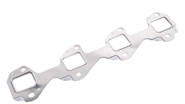 98002804 - : Exhaust Manifold Gasket for Chevrolet: Express 2500, Express 3500, Express 4500, Silverado 2500 HD, Silverado 2500 HD Classic, Silverado 3500, Silverado 3500 Classic, Silverado 3500 HD | GMC: Savana 2500, Savana 3500, Savana 4500, Sierra 2500 HD, Sierra 2500 HD Classic, Sierra 3500, Sierra 3500 Classic, Sierra 3500 HD Image