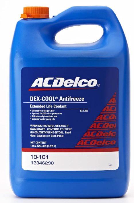 Dex-Cool Extended Life Engine Coolant - 1 gal 12346290 GM