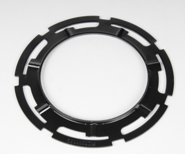 10325852 - Fuel System: Fuel Pump Assembly Lock Ring for Buick: Enclave, Envision, LaCrosse, Lucerne, Rainier, Regal, Regal Sportback, Regal TourX, Rendezvous, Terraza | Cadillac: ATS, CT6, CTS, DTS, Escalade, Escalade ESV, Escalade EXT, SRX, XT4, XT5, XT6, XTS | Chevrolet: Avalanche, Avalanche 1500, Avalanche 2500, Blazer, Camaro, Caprice, Captiva Sport, Cobalt, Colorado, Cruze, Equinox, Express 1500, Express 2500, Express 3500, Express 4500, HHR, Impala, Impala Limited, LCF 3500, Malibu, Malibu Limited, Monte Carlo, Silverado 1500, Silverado 1500 LD, Silverado 1500 LTD, Silverado 2500 HD, Silverado 3500 HD, Sonic, SS, Suburban, Suburban 1500, Suburban 2500, Suburban 3500 HD, Tahoe, Trailblazer, Trailblazer EXT, Traverse, Traverse Limited, Uplander | GMC: Acadia, Acadia Limited, Canyon, Envoy, Envoy XL, Envoy XUV, Savana 1500, Savana 2500, Savana 3500, Savana 4500, Sierra 1500, Sierra 1500 Limited, Sierra 2500 HD, Sierra 3500 HD, Terrain, Yukon, Yukon XL, Yukon XL 1500, Yukon XL 2500 | Hummer: H2, H3, H3T | Pontiac: G5, G6, G8, Grand Prix, GTO, Montana, Solstice, Torrent | Saturn: Astra, Aura, Outlook, Relay, Sky, Vue Image