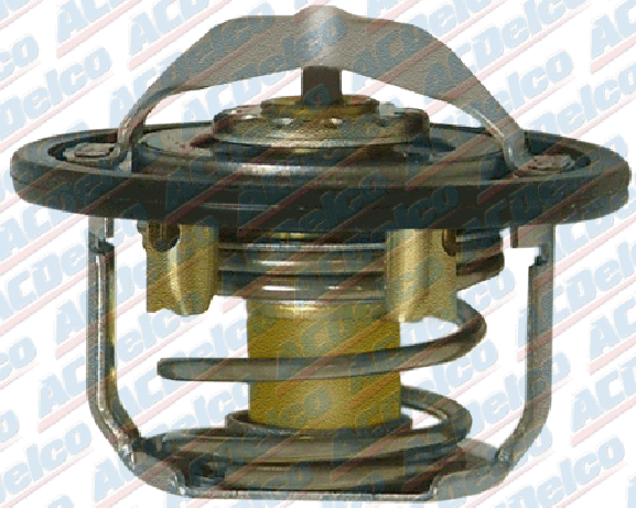 97241130 - Cooling System: Thermostat for Chevrolet: Express 2500, Express 3500, Express 4500, Silverado 2500 HD, Silverado 2500 HD Classic, Silverado 3500, Silverado 3500 Classic, Silverado 3500 HD | GMC: Savana 2500, Savana 3500, Savana 4500, Sierra 2500 HD, Sierra 2500 HD Classic, Sierra 3500, Sierra 3500 Classic, Sierra 3500 HD Image