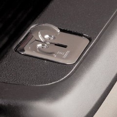 12498613 - Exterior: Bed Tie Down - Stainless for Chevrolet: Silverado 1500, Silverado 1500 Classic, Silverado 1500 HD, Silverado 1500 HD Classic, Silverado 2500, Silverado 2500 HD, Silverado 2500 HD Classic, Silverado 3500, Silverado 3500 Classic, Silverado 3500 HD | GMC: Sierra 1500, Sierra 1500 Classic, Sierra 1500 HD, Sierra 1500 HD Classic, Sierra 2500, Sierra 2500 HD, Sierra 2500 HD Classic, Sierra 3500, Sierra 3500 Classic, Sierra 3500 HD Image