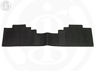 12499642 - Interior: Floor Mats, All-Weather, Rear for Cadillac: Escalade, Escalade ESV, Escalade EXT | Chevrolet: Avalanche, Avalanche 1500, Avalanche 2500, Silverado 1500, Silverado 1500 Classic, Silverado 1500 HD, Silverado 1500 HD Classic, Silverado 2500, Silverado 2500 HD, Silverado 2500 HD Classic, Silverado 3500, Silverado 3500 Classic, Silverado 3500 HD, Suburban 1500, Suburban 2500 | GMC: Sierra 1500, Sierra 1500 Classic, Sierra 1500 HD, Sierra 1500 HD Classic, Sierra 2500, Sierra 2500 HD, Sierra 2500 HD Classic, Sierra 3500, Sierra 3500 Classic, Sierra 3500 HD, Yukon XL 1500, Yukon XL 2500 Image