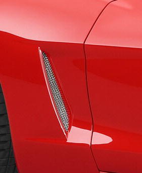 12499872 - Exterior: Fender Louver Grilles for Chevrolet: Corvette Image