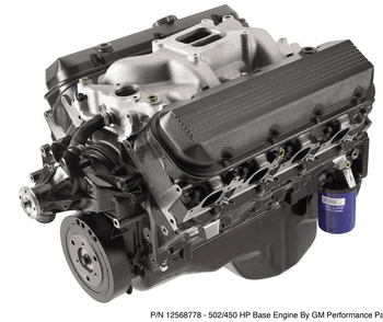 19433157 - : Big Block V8 502 Crate Engine for GM Image