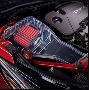 84536232 - : Performance Air Intake Upgrade Replaced by 84663151 for GM Image