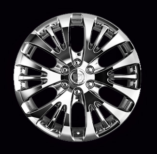 19300908 - Wheels: 22X9 WHEEL for Cadillac: Escalade, Escalade ESV, Escalade EXT | Chevrolet: Avalanche, Silverado 1500, Silverado 2500 HD, Silverado 3500 HD, Suburban 1500, Suburban 2500, Tahoe | GMC: Sierra 1500, Sierra 2500 HD, Sierra 3500 HD, Yukon, Yukon XL 1500, Yukon XL 2500 Image