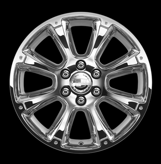 19301335 - Wheels: 22" Wheel, Chrome for Cadillac: Escalade, Escalade ESV, Escalade EXT | Chevrolet: Avalanche, Silverado 1500, Silverado 2500 HD, Silverado 3500 HD, Suburban 1500, Suburban 2500, Tahoe | GMC: Sierra 1500, Sierra 2500 HD, Sierra 3500 HD, Yukon, Yukon XL 1500, Yukon XL 2500 Image