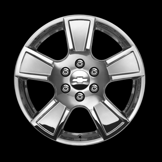 19301346 - Wheels: 20" Wheel, Chrome for Cadillac: Escalade, Escalade ESV, Escalade EXT | Chevrolet: Avalanche | GMC: Sierra 1500, Sierra 2500 HD, Sierra 3500 HD Image