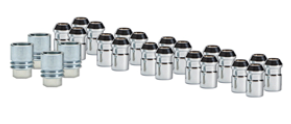 17801711 - Wheels: Wheel Lock &amp; Lug Nut Kit, Chrome, 20pc (SUPERSEDED TO PART NUMBER 12451945) for Buick: Enclave | Cadillac: CTS, Escalade, Escalade ESV, Escalade EXT, SRX | Chevrolet: Avalanche, Equinox, Silverado 1500, Silverado 1500 Classic, Silverado 1500 HD Classic, Silverado 2500 HD, Silverado 2500 HD Classic, Silverado 3500 Classic, Silverado 3500 HD, Suburban, Suburban 1500, Suburban 2500, Suburban 3500 HD, Tahoe, Traverse | GMC: Acadia, Sierra 1500, Sierra 1500 Classic, Sierra 1500 HD Classic, Sierra 2500 HD, Sierra 2500 HD Classic, Sierra 3500 Classic, Sierra 3500 HD, Terrain, Yukon, Yukon XL, Yukon XL 1500, Yukon XL 2500 Image