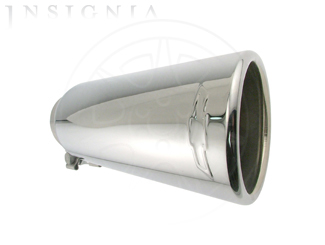 84722771 - Exterior: Performance, Exhaust Tip (Replaces Part Number 84240383) for Chevrolet: Avalanche, Avalanche 1500, Avalanche 2500, Silverado 1500, Silverado 1500 Classic, Silverado 1500 HD, Silverado 1500 HD Classic, Silverado 1500 LD, Silverado 1500 LTD, Silverado 2500, Silverado 2500 HD, Silverado 2500 HD Classic, Silverado 3500, Silverado 3500 Classic, Silverado 3500 HD, Tahoe Image