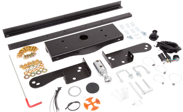 19353984 - : Trailering Double Lock Ezr Gooseneck Hitch Kit for Chevrolet: Silverado 1500, Silverado 2500 HD, Silverado 3500 HD | GMC: Sierra 1500, Sierra 2500 HD, Sierra 3500 HD Image