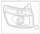 19419022 - : Lamp (Replaces Part Number 20912757) for GMC: Acadia Image