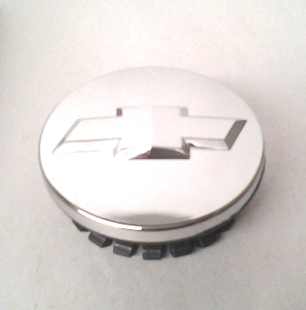 19170057 - Wheels: Wheel Center Caps, Chrome  w/Bowtie Logo (THIS IS A SINGLE WHEEL CENTER CAP; NOT A SET OF FOUR) for Chevrolet: Camaro, Cruze, HHR, Impala Image