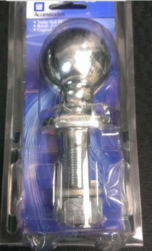 19245477 - Towing: Trailer Hitch Ball Assembly, 1-7\\/8 Ball for Buick: Rainier, Rendezvous, Terraza | Chevrolet: Captiva Sport, Colorado, Equinox, Express 1500, Express 2500, Express 3500, Express 4500, Suburban 1500, Suburban 2500, Trailblazer, Uplander | GMC: Canyon, Envoy, Savana 1500, Savana 2500, Savana 3500, Savana 4500, Terrain, Yukon Image