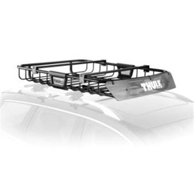 19331872 - Cargo Management: Roof Luggage Carrier for Buick: Enclave, Encore, Encore GX, Envision, Regal Sportback, Regal TourX | Cadillac: CTS, Escalade, Escalade ESV, SRX, XT4, XT5, XT6, XTS | Chevrolet: Avalanche, Blazer, Bolt EUV, Bolt EV, Colorado, Equinox, Silverado 1500, Silverado 1500 LTD, Silverado 2500 HD, Silverado 3500 HD, Silverado EV, Sonic, Suburban, Suburban 1500, Suburban 2500, Suburban 3500 HD, Tahoe, Trailblazer, Traverse, Trax | GMC: Acadia, Acadia Limited, Canyon, Sierra 1500, Sierra 1500 Limited, Sierra 2500 HD, Sierra 3500 HD, Terrain, Yukon, Yukon XL, Yukon XL 1500, Yukon XL 2500 Image