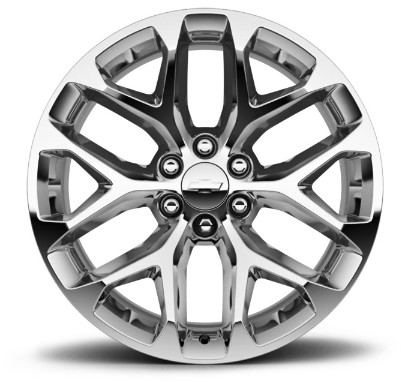 19301156 - Wheels: 22" Wheel, 6-Split Spoke, Chrome Replaced by Part Number 84346103 for GM Image