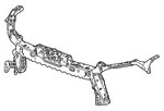 42802793 - Body: Upper Tie Bar for Chevrolet: Bolt EUV Image