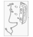 85727852 - Electrical: Tail Lamp Assembly for GMC: Sierra 1500, Sierra 1500 Limited Image