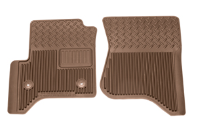 19302936 - Interior: Floor Mats, All-Weather, Front for Chevrolet: Silverado 1500, Silverado 1500 LD, Silverado 2500 HD, Silverado 3500 HD | GMC: Sierra 1500, Sierra 1500 Limited, Sierra 2500 HD, Sierra 3500 HD Image