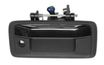 23448685 - Bed Products: Tailgate Handle (Models W/ Rear View Camera) Replaced By Part Number 84203904 for Chevrolet: Silverado 1500, Silverado 2500 HD, Silverado 3500 HD | GMC: Sierra 1500, Sierra 2500 HD, Sierra 3500 HD Image