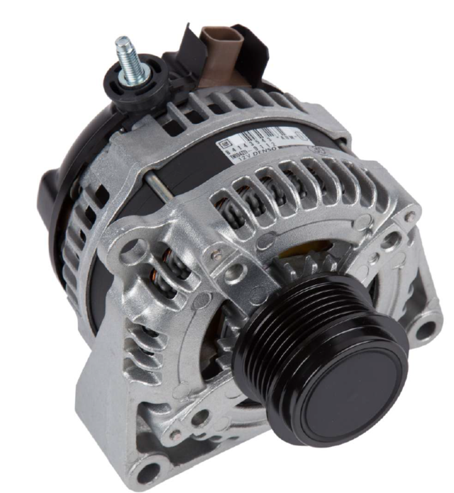 84143543 - Electrical: Alternator for Cadillac: Escalade, Escalade ESV | Chevrolet: Express 2500, Express 3500, Express 4500, Silverado 1500, Silverado 1500 LD, Silverado 2500 HD, Silverado 3500 HD, Suburban, Tahoe | GMC: Savana 2500, Savana 3500, Savana 4500, Sierra 1500, Sierra 1500 Limited, Sierra 2500 HD, Sierra 3500 HD, Yukon, Yukon XL Image