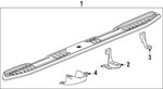 85071048 - : (Replaces 86588864) Driver Side Running Board for Chevrolet: Silverado EV Image