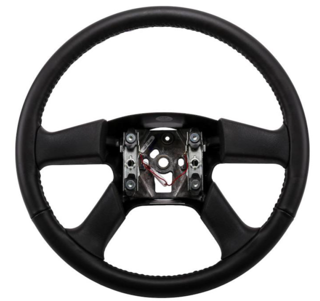 10364494 - Steering: Steering Wheel for Buick: Rainier | Cadillac: Escalade, Escalade ESV, Escalade EXT | Chevrolet: Avalanche 1500, Avalanche 2500, Express 1500, Express 2500, Express 3500, Silverado 1500, Silverado 1500 Classic, Silverado 1500 HD, Silverado 1500 HD Classic, Silverado 2500, Silverado 2500 HD, Silverado 2500 HD Classic, Silverado 3500, Silverado 3500 Classic, Silverado 3500 HD, Suburban 1500, Suburban 2500, Tahoe, Trailblazer, Trailblazer EXT | GMC: Envoy, Envoy XL, Envoy XUV, Savana 1500, Savana 2500, Savana 3500, Sierra 1500, Sierra 1500 Classic, Sierra 1500 HD, Sierra 1500 HD Classic, Sierra 2500, Sierra 2500 HD, Sierra 2500 HD Classic, Sierra 3500, Sierra 3500 Classic, Sierra 3500 HD, Yukon, Yukon XL 1500, Yukon XL 2500 | Oldsmobile: Bravada Image
